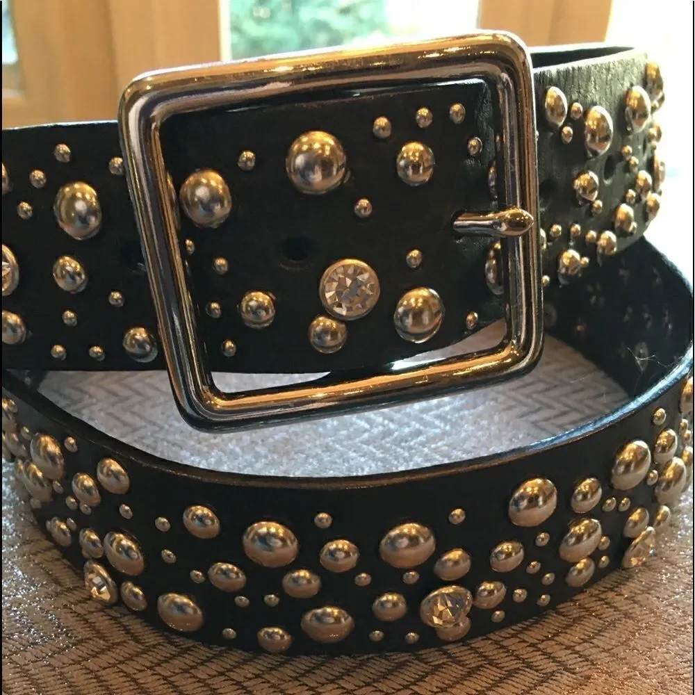 BLACK CRYSTAL Belt!